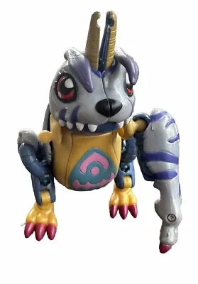 Digimon: Digivolving Gabumon Into Metalgarurumon Figure Incomplete • $24.95