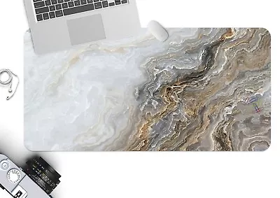 £107.99 • Buy 3D Marble Wave 2 Texture Non-slip Office Desk Mouse Mat Big Keyboard Game
