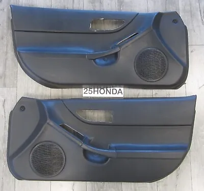 $450 • Buy 1993-1997 Honda Del Sol Vtec Factory OEM Door Panels Black Rare EG1 EG2 