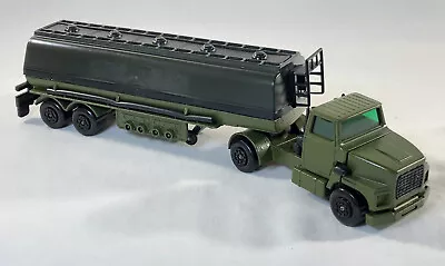 Matchbox Super Kings Army Green K-16 Articulated K-115 Tanker (Missing Decals) • $36.99