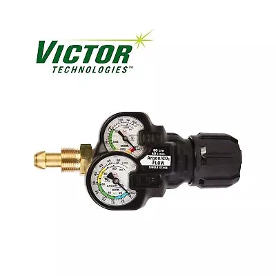 Victor Inert Gas Argon Regulator EDGE 2.0 Flow Gauge ESS32-80CFH-580 0781-3... • $193.70