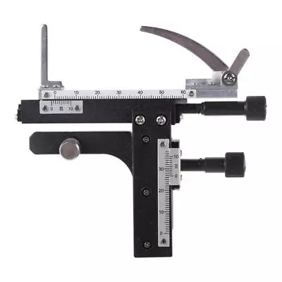 Mechanical X-Y Moveable Stage Caliper With Scale For Microscope Microscope Parts • $15.60