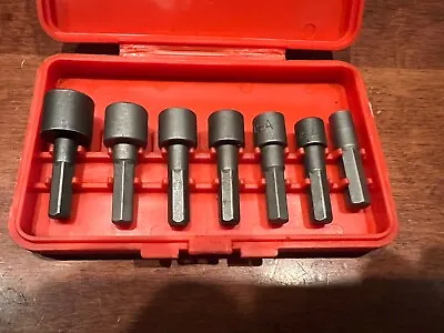 MATCO TOOLS SAE NON MAGNETIC 7 Piece NUT SETTER Set • £34.06