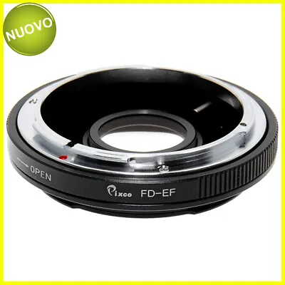 Adapter For Objectives Canon Fd On Cameras EOS Ef Confirmation Tuning To Focus • $91.08