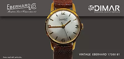 £461.33 • Buy VINTAGE EBERHARD 17500 81 WATCH, 18k GOLD, STRING, LADIES.