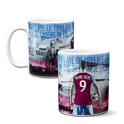 £12.95 • Buy Personalised Aston Villa Football Mug Fan Cup Dad Father Birthday Day Gift AFM08