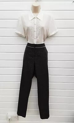 £6.99 • Buy Trousers,rockabilly,capri,smart,casual,50s,60s,80s,vintage Style,next,size 10-12
