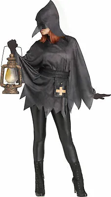 Plague Doctor Poncho Adult Womens Costume Accessory NEW One Size • $16