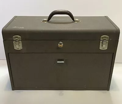 Vintage Kennedy Kits 520 Machinist Tool Box 7 Drawer W/Lock & Key 1960s Ohio • $225