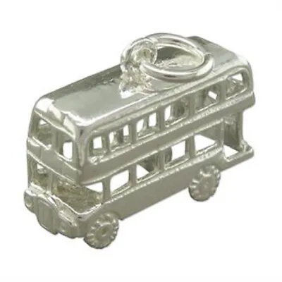 Sterling Silver London Bus Charm • £12.99