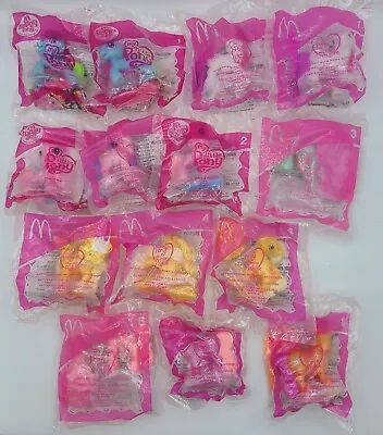 My Little Pony McDonalds Happy Meal Toys Original Packing NOS Lot Of 14 • $26.09