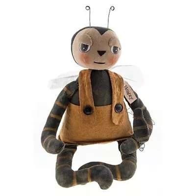 NEW Primitive BEE DOLL HONEY Country Folk Art 15  Tall Farm Collectible Summer • $39.99