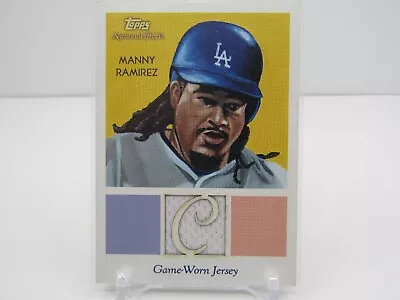 Manny Ramirez 2010 Topps Chicle Game-worn Jersey Patch- Dodgers!! • $9