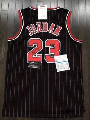 $1286.29 • Buy Michael Jordan Bulls Signed Autographed NBA Red Bulls Dry-Fit NEW Jersey W/COA