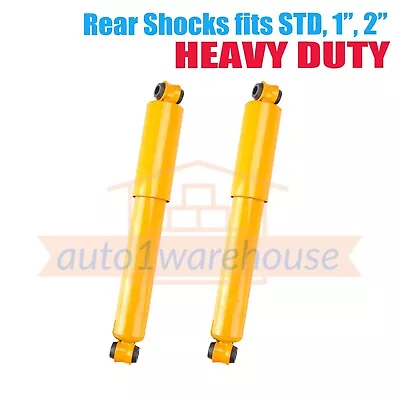 $125 • Buy Pair Fit Nissan Navara D40 ST RX STX STD 1  2  HD Rear Shock Absorbers 2005-2014