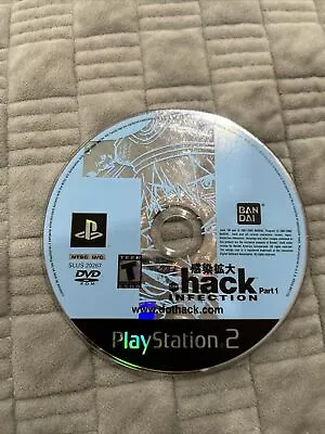 DOT .hack INFECTION Part 1 (PlayStation 2 2003) Disc Only Tested • $9.99