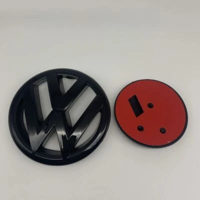 $35.20 • Buy 5c6853601 Glossy Black Front And Rear Badge Emblem For Jetta Sedan 2011-14 Mk6 N