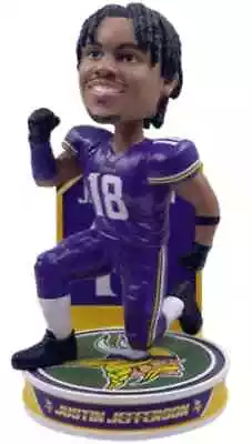 Justin Jefferson Minnesota Vikings Hero Series NFL Bobblehead Brand New In Box • $69.95