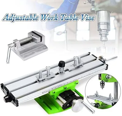 Milling Machine Multifunction Worktable Compound With Cross Sliding Table Vise • $45.99
