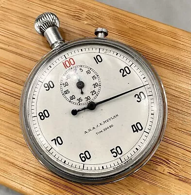 Vintage MEYLAN No. 204 BD Swiss Made Stop Watch Stopwatch Timer • $78