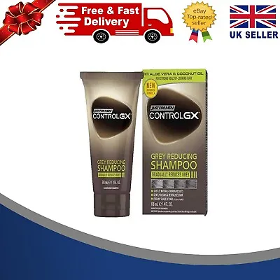 Just For Men Control GX Grey Reducing Shampoo For Grey Hair 118ml • £11.19
