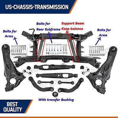 Rear Suspension REPAIR KITS + SUBFRAME + BOLTS FOR JEEP PATRIOT 07-17 4WD AWD • $498.64
