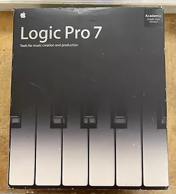 Apple Logic Pro 7 Academic (M9702Z/A) W/2 Licenses • $175