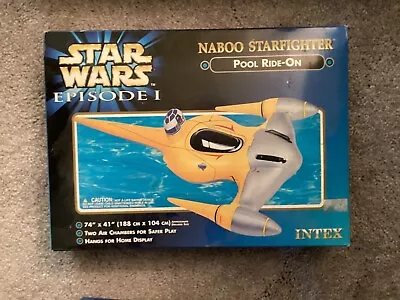 Star Wars Naboo Star Fighter Pool Ride On • $10