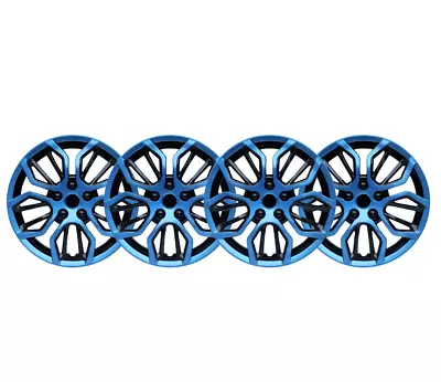 US Set Of 4 Wheel Covers Full Rim Snap On Hub Caps Fit R15 Tire&Steel Wheels 15  • $37.59