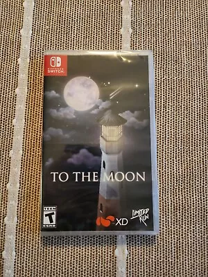To The Moon | Nintendo Switch | Limited Run Games #97 | New And Sealed • $64.99