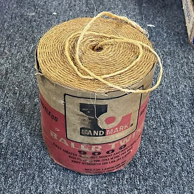 Vintage Land Mark Baler Twine (9000 Ft) Made In Ohio 135 Pounds Tensile Strength • $79.99