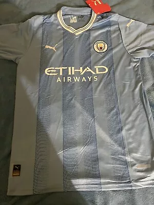 NWT Men’s Puma Manchester City Soccer Jersey Erling Haaland X Large Camiseta • $45