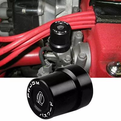 Car VTEC Solenoid Valve Cover Cap Black For Honda Civic B/D/H Series VTEC Engine • $8.99