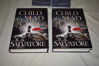 Child Of A Mad God By R.A. Salvatore (1st Edition/First Printing Signed) • $37.99