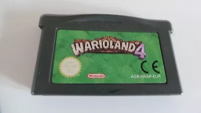 Nintendo Game Boy Advance Warioland 4 Videogame Cartridge (VGC FREE SHIPPING) • £15