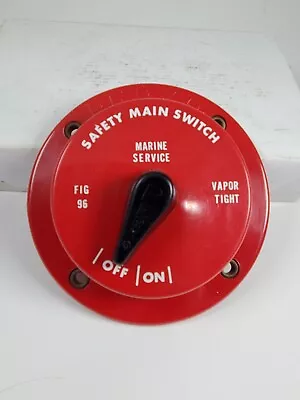 Vintage PERKO Battery Safety Main Vapor Tight Switch Fig 96 • $39