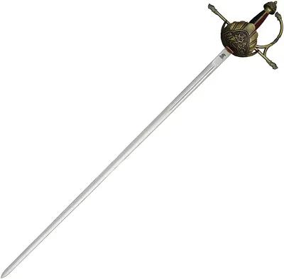 Art Gladius 275 Musketeer Brass Hilt English Rapier Sword • $282.56