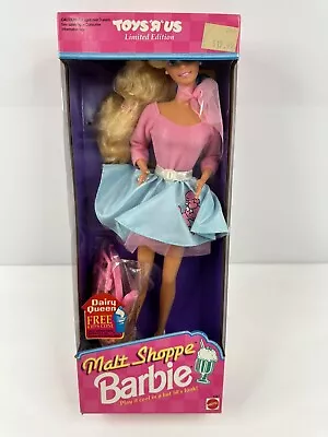 Vintage 1992 Barbie Malt Shoppe Doll 4481 • $29.99