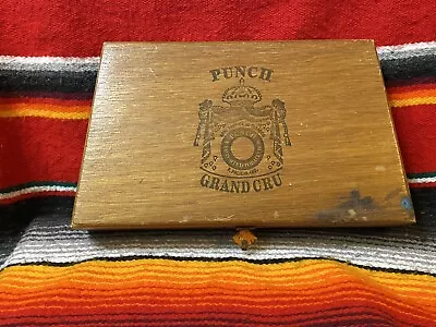 $15 • Buy Vintage Punch Grand Cru Empty Wooden Cigar Box