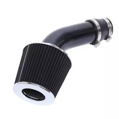 3  76mm Car Cold Air Intake System Turbo Induction Hose Filter Kit Black • $30.47