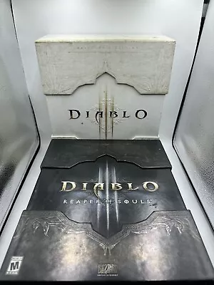 Diablo III 3 Collector's Edition & Reaper Of Souls Expansion Set PC CD ROM • $74.95