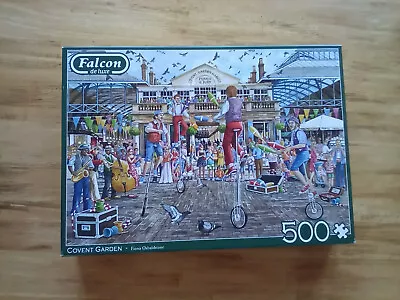 Falcon Deluxe Jigsaw Puzzle 'Covent Garden' 500 Pieces Complete • £2.50