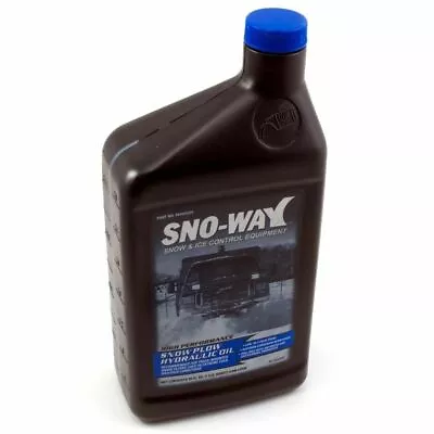 Sno-Way 96005029 High Performance Snow Plow Hydraulic Fluid Oil - 1 Quart • $13