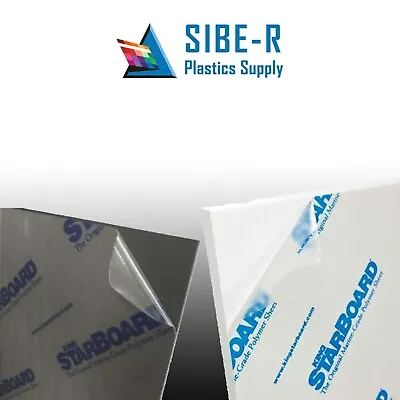$10.67 • Buy Black Or White King Starboard 1/4  X 8  X 12  Polymer Hdpe Sea Plastic Sheet