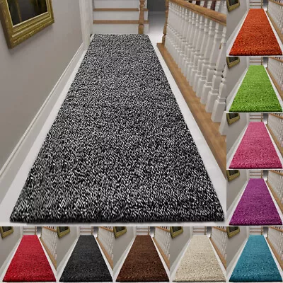 £27.99 • Buy Non Slip Shaggy Rugs Hallway Runner Rug Living Room Bedroom Kitchen Floor Mat