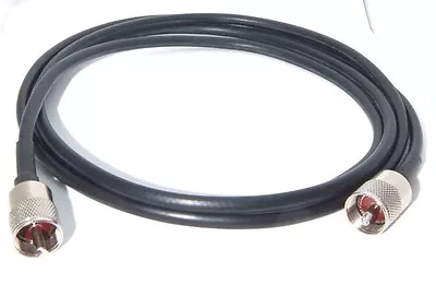 RG8 2m 50 Ohm Coaxial Patch Lead Mini8 Low Loss 2 Metre Jumper Lead • £7.99