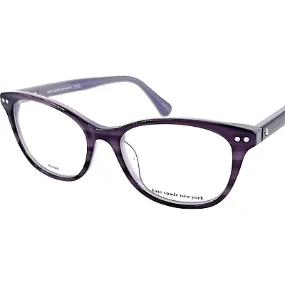 Kate Spade Kamila Women's Plastic Eyeglass Frame 0B3V Violet 50-17 W/Case • $112.07