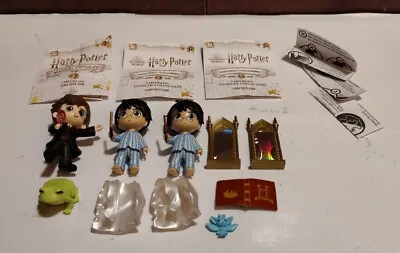 $12.99 • Buy LOT OF HARRY POTTER Magical CAPSULE Series 2 / 3 Figures + Accessories Pajamas 