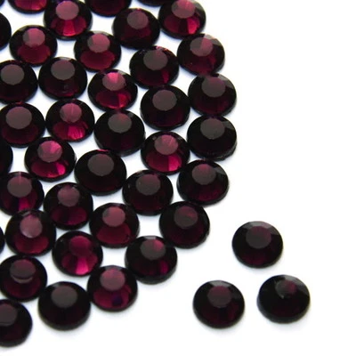 £2.49 • Buy  Dark Amethyst Rhinestone Diamante Gems Hotfix/Iron On/Glue On AAA Quality 