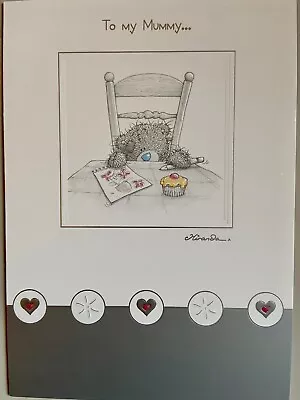 £0.99 • Buy Me To You Tatty Teddy Mummy Mothers Day Cupcake Card And Envelope ONLY 99p